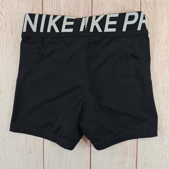 Nike Pro Dri-Fit black 3" fitted shorts sz S - Picture 5 of 10